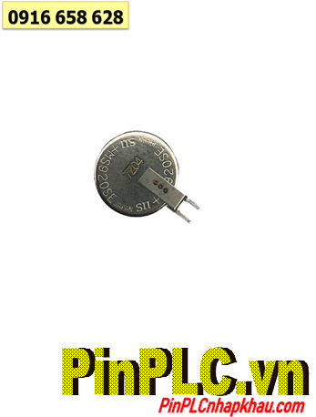 SEIKO MS920; Pin sạc SOLAR 3v lithium SEIKO MS920 ( 11mAh, 9.5mm x 2.1mm) /Chân thép như hình